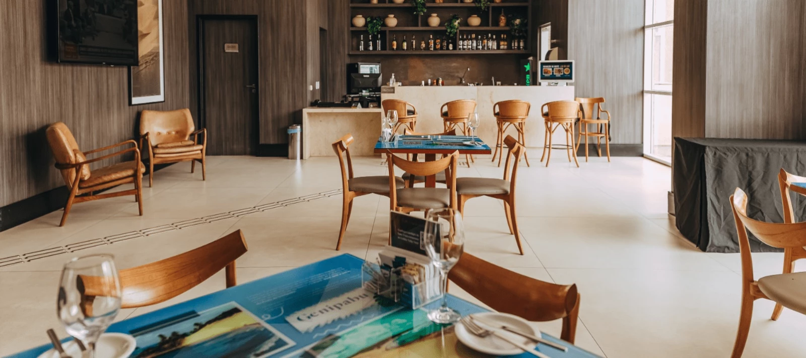 Lobby bar sofisticado